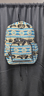 Runa Arts backpack with satin linning.